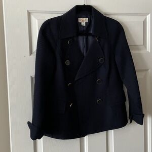 Talbots Black Quilted Jacket